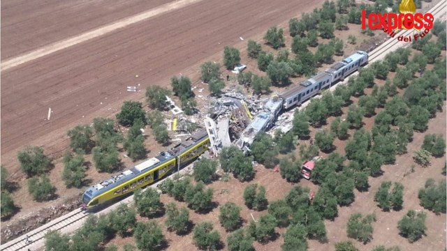 Italie: au moins 20 morts dans une collision de trains