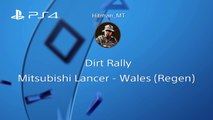 Dirt Rally - Mitsubishi Lancer - Wales Rain  (Wheel   H-shifer   clutch pedal)