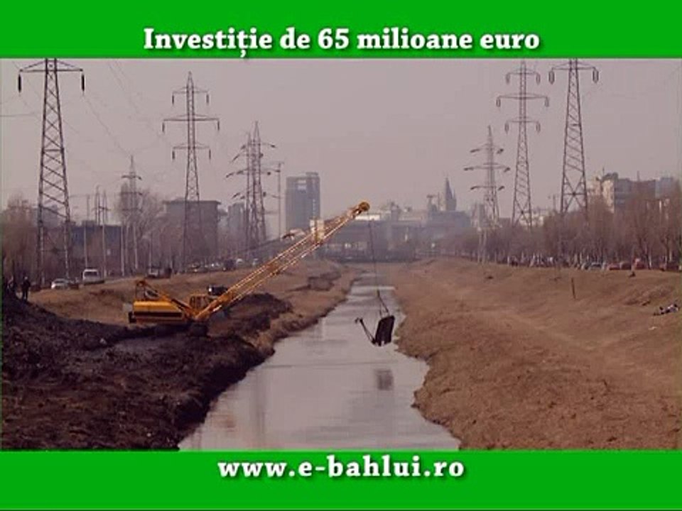 15 martie 2011 Lucrari de dragare si decolmatare pe raul Bahlui