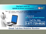 Now Gmail Helpline is available 24x7 hours of service on 1-877-729-6626