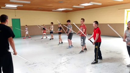 Stage de sabre laser à Mouscron