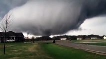 Tornado Touches Down in Rochelle, Illinois