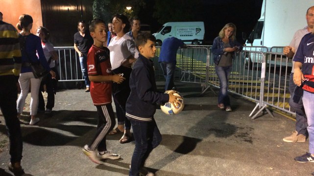 Les derniers instants du match France-Portugal