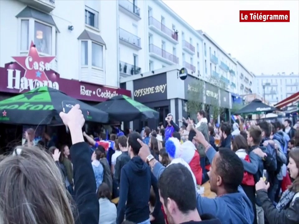 Brest. Euro 2016 : ambiance au centre ville