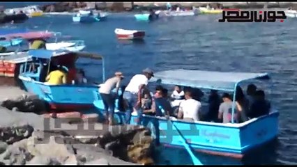 رحلات بحرية تجوب محيط قلعة قايتباي بالإسكندرية