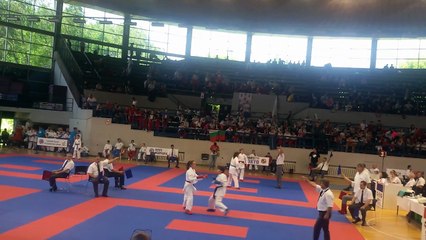 Edisa Kovač Balkan karate championship Belgrade,Serbia 2016. first match red belt