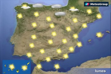 Previsión del tiempo para este lunes 11 de julio