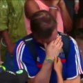 A Young Portugal Fan consoles a France Fan - Euro Cup Final 2016