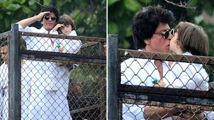 Shah Rukh Khan AbRam FUNNY Conversation