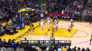 Stephen Curry UNREAL Triple-Double 2016.01.22 vs Pacers - 39 Pts, 12 Dimes, 10 Rebs, MVP!