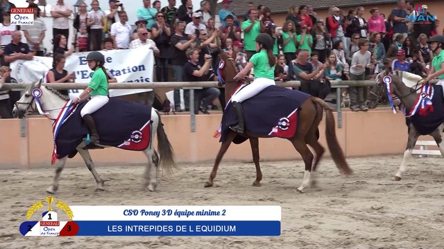 CSO Poney 3D équipe minime 2