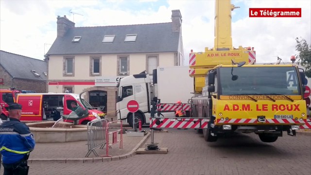 Penvénan (22). Renversé, un nonagénaire bloqué sous les roues d'un poids-lourd