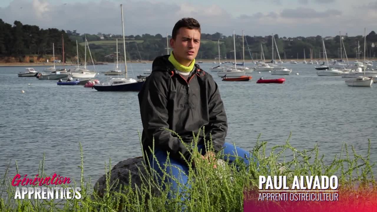 Génération Apprenti(e)s : interview de Paul Alvado, apprenti ostréiculteur