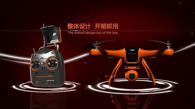 Wingsland Scarlet Minivet 5.8G FPV With HD Camera RC Quadcopter
