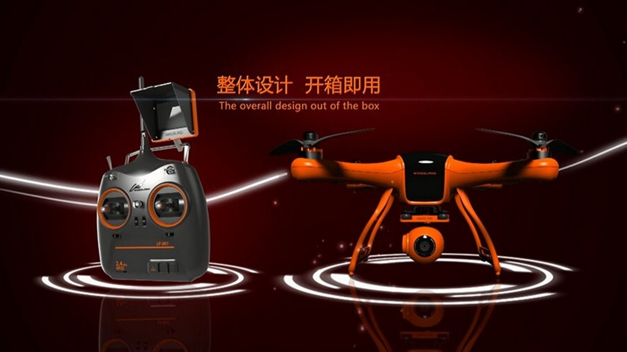 Wingsland Scarlet Minivet 5.8G FPV With HD Camera RC Quadcopter