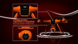 Wingsland Scarlet Minivet 5.8G FPV With HD Camera RC Quadcopter 1080hd