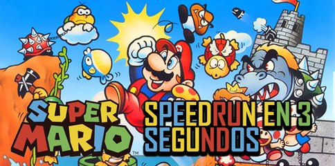 Se pasa Super Mario Bros. en 3 segundos