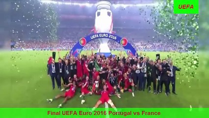 Portugal vs France Final UEFA Euro 2016