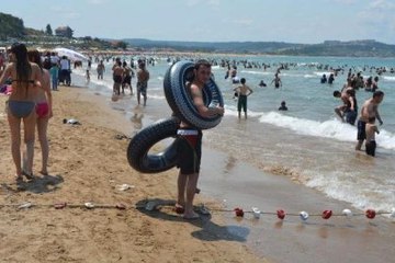 Şile Sahillerine Suriyeli Akını