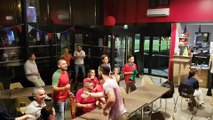 A Mâcon, la joie des supporters portugais au coup de sifflet final