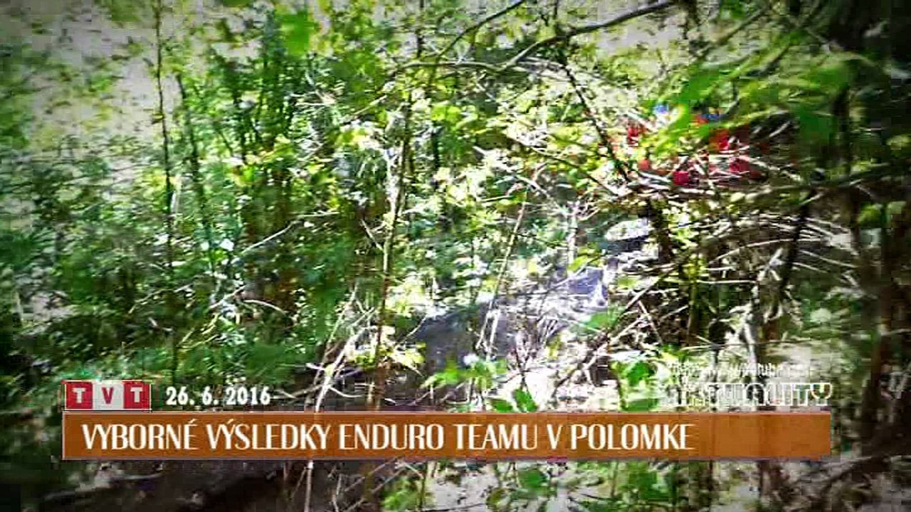 Vyborné výsledky Enduro teamu v Polomke
