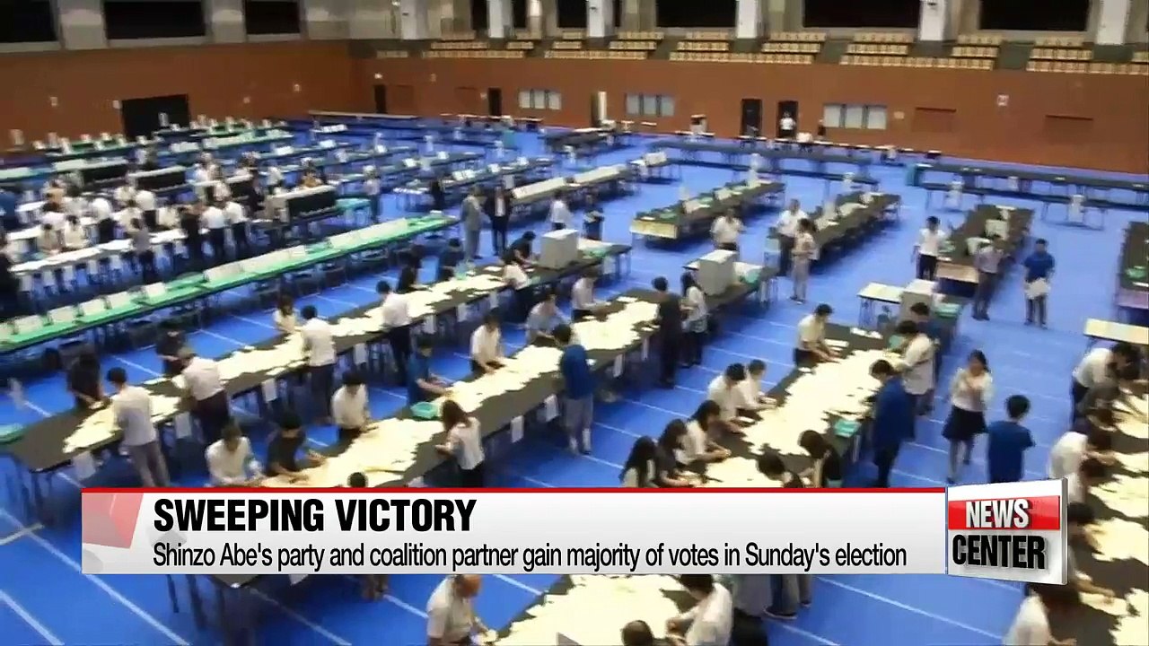 Upper-house wins for Shinzo Abe's party may bolster constitutional reform drive