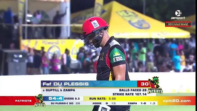 CPL 2016 Full Highlights _ Match 2 - St Kitts & Nevis Patriots vs Guyana Amazon _HIGH