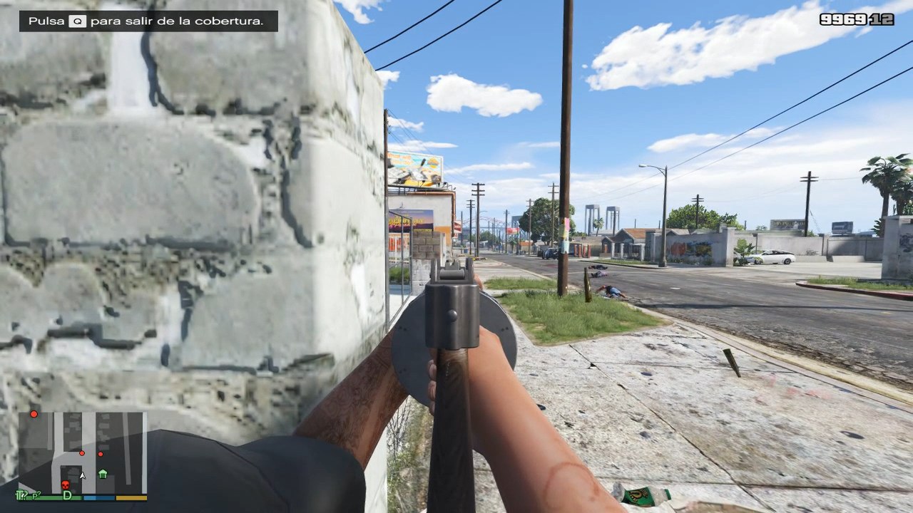 GTA V - Modded FoV Shootouts & The Bird Mod