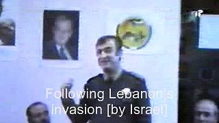 The leader Rifaat Al-Assad in military meeting in 1984 /27