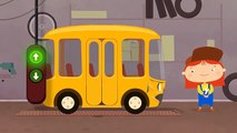 CAR DOCTOR! Kid's Car Cartoons - SCHOOL BUS STORY. Doc McWheelie's Garage
