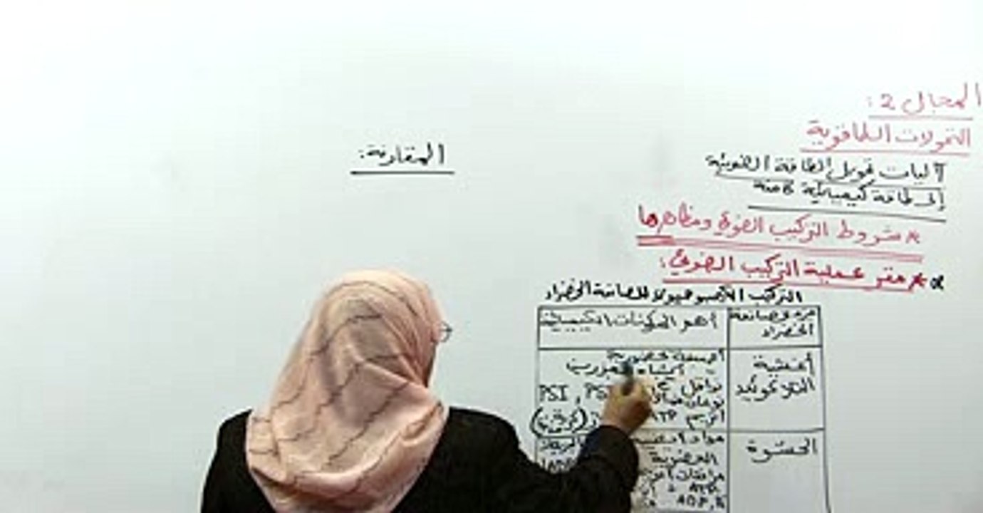 مقر عملية التركيب الضوئي ما فوق البنية الخلوية للصانعة 2