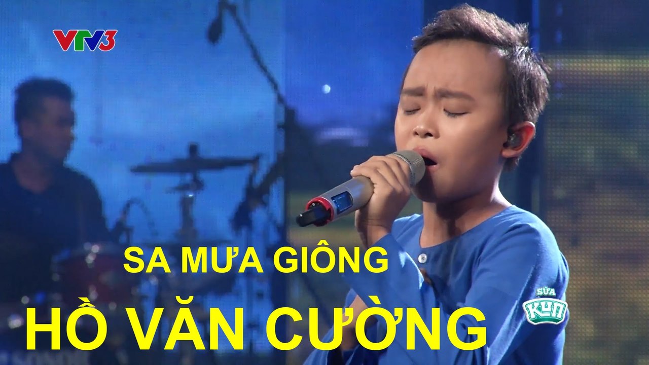 VIETNAM IDOL KIDS 2016 - GALA 4 - SA MƯA GIÔNG - HỒ VĂN CƯỜNG