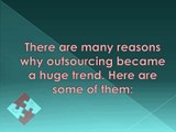 Reasons Why Outsourcing Could be Beneficial to a Business