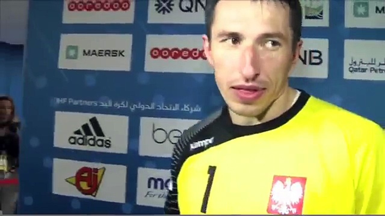 Sławek Szmal - MVP meczu Polska vs Chorwacja 24:22 - KATAR 2015