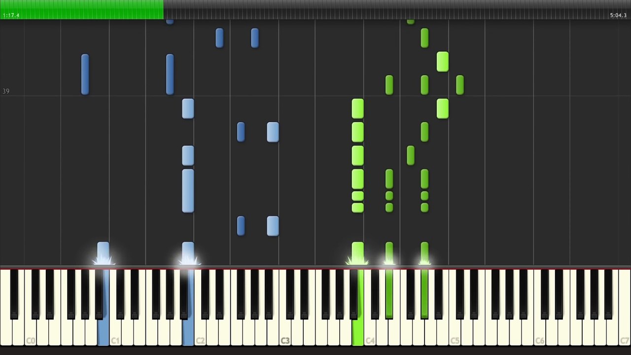 hirahira hirara  ClariS   Full Piano