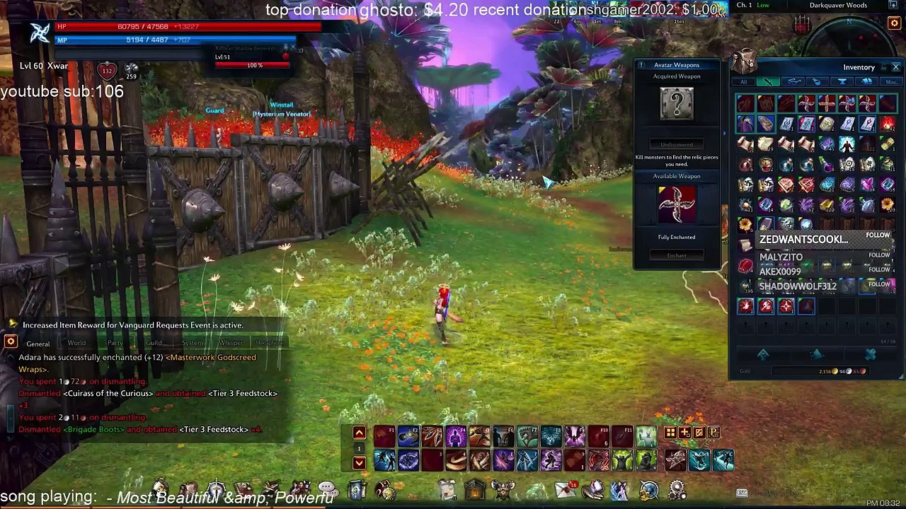 lvl ninja on Mount Tyrannas server :) (177)