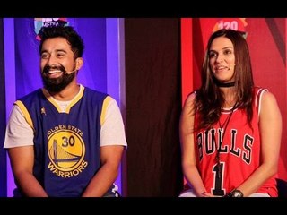 Neha Dhupia & Rannvijay Singh At The Launch Of NBA Digital Destination | CinePakoda