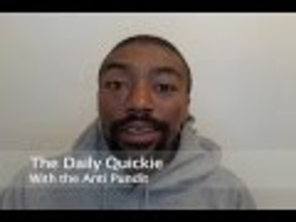 The Daily Quickie with the Anti-Pundit