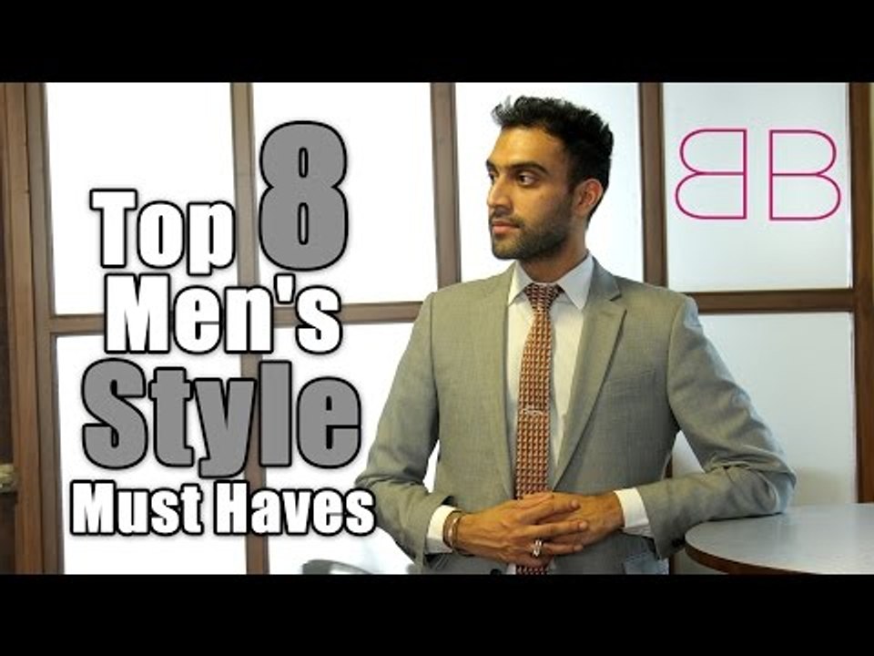 Men's Accessories ➠ Top 8 Men's Style Must Haves