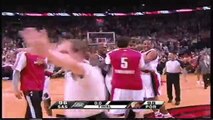 Nicolas Batum Game Winner, Spurs Vs Blazers 3-25-11