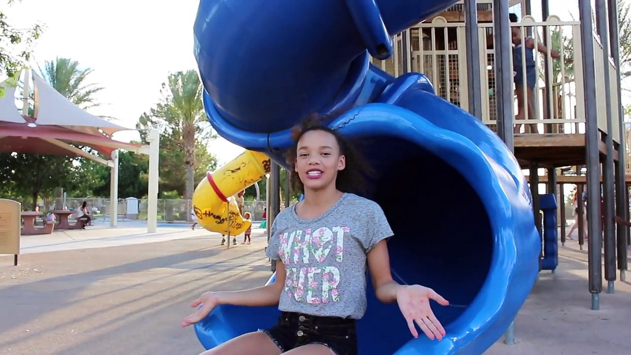 Gymnastics in Public!