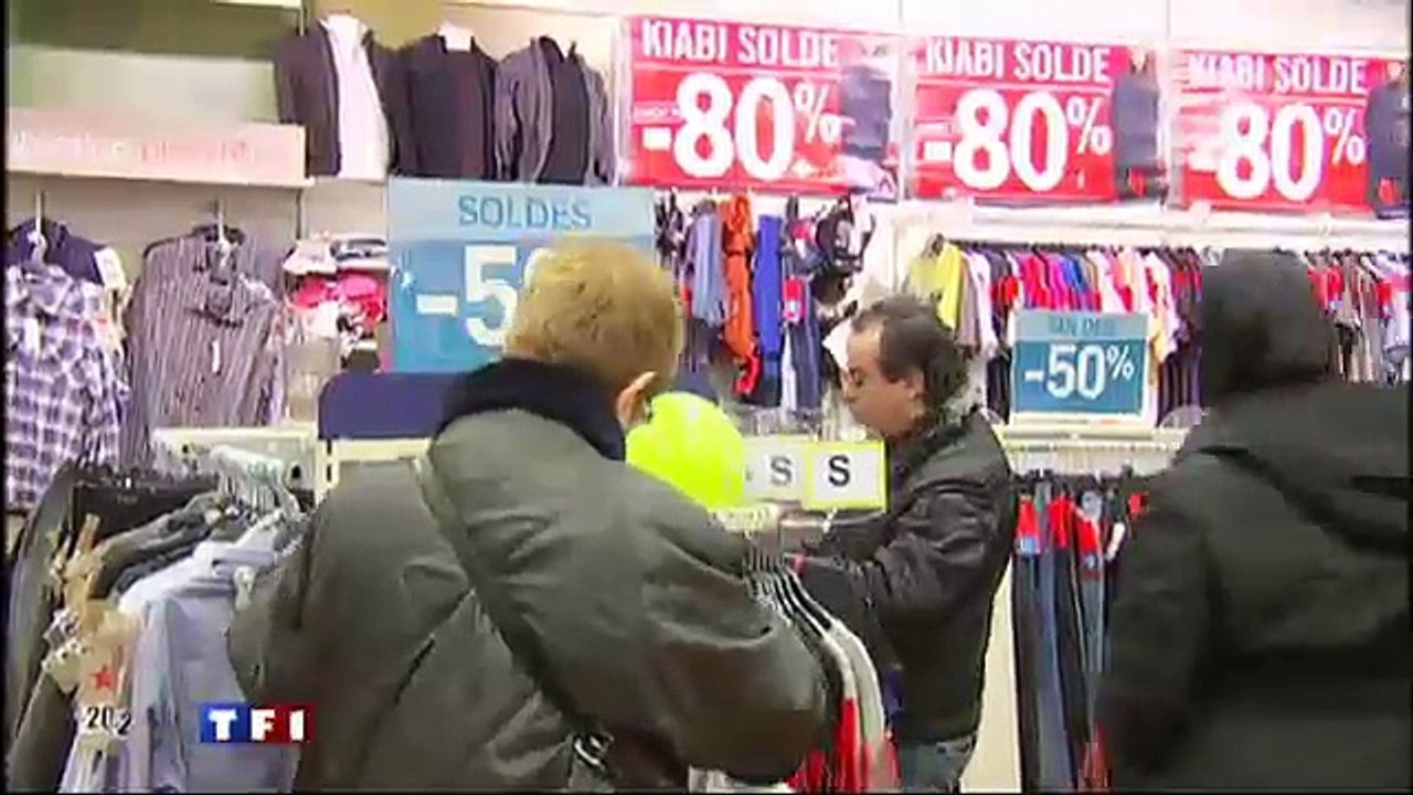 Premier jour de soldes 2016 en France