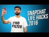 Snapchat Life Hacks! Secret Features   Tips & Tricks 2016
