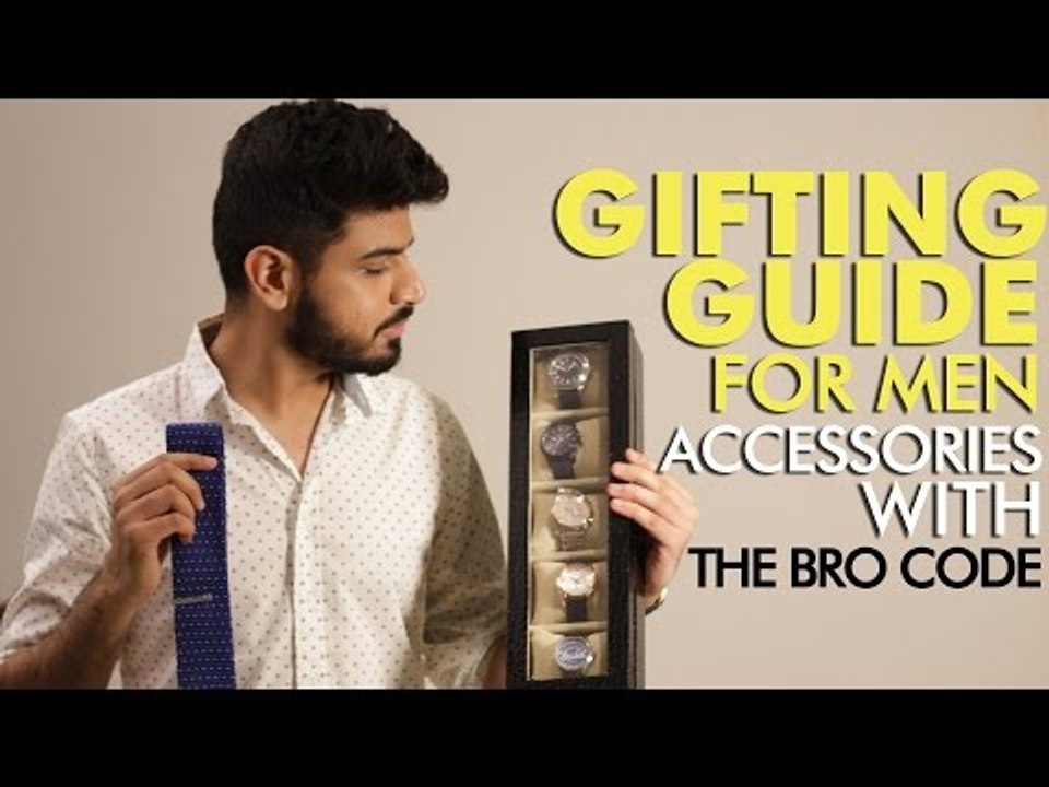 Gifting Guide For Men: Accessories With The Bro Code