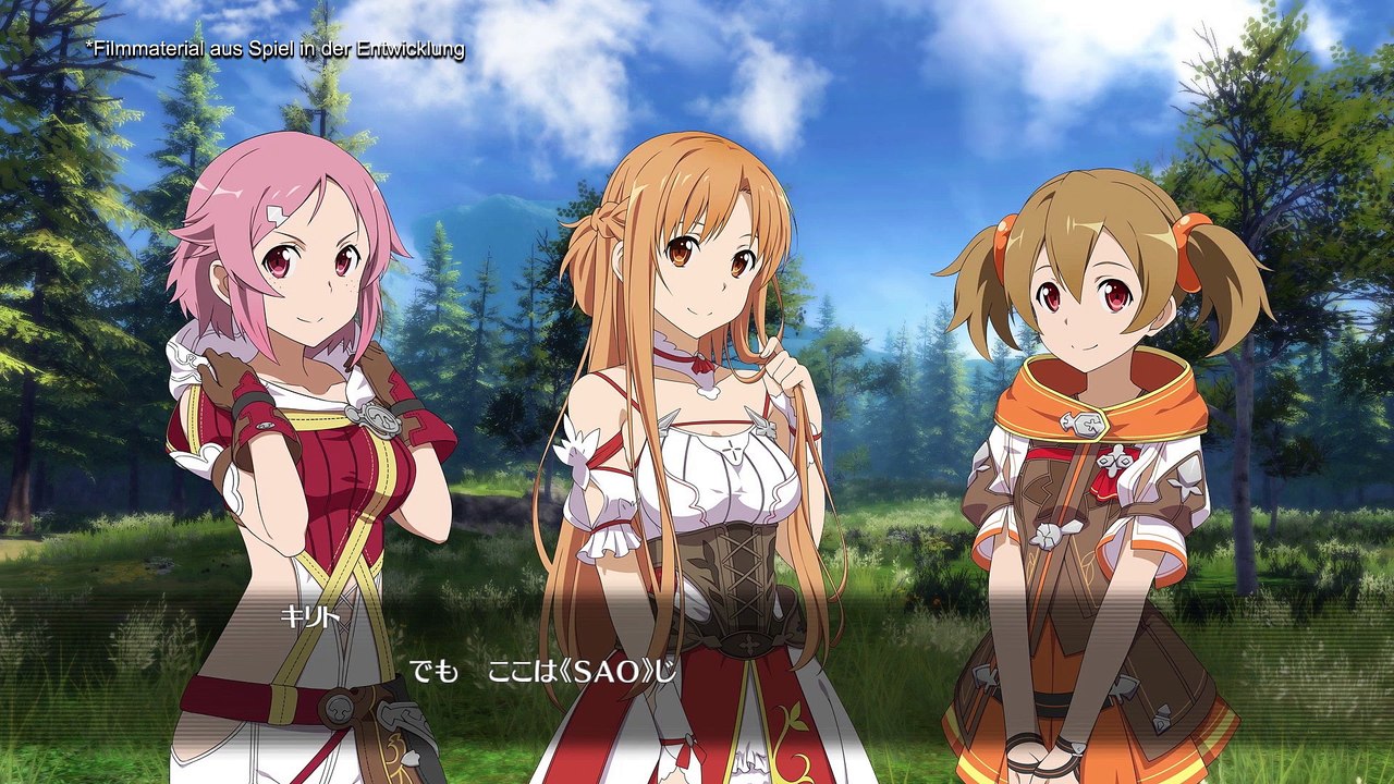 „Sword Art Online: Hollow Realization“ - Trailer