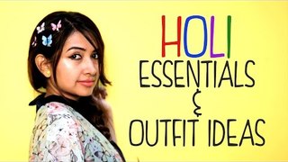 Holi Festival Of Colours | Essentials & Outfit Ideas!