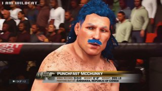 EA SPORTS UFC Funny Moments w- Mini Ladd - Punchfast McChunky vs Fockboy McGee!