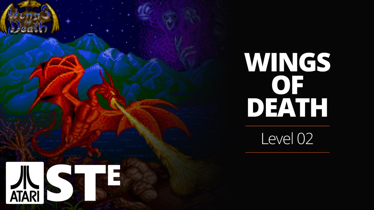 Wings Of Death - Level 02 - Atari STe - true sound