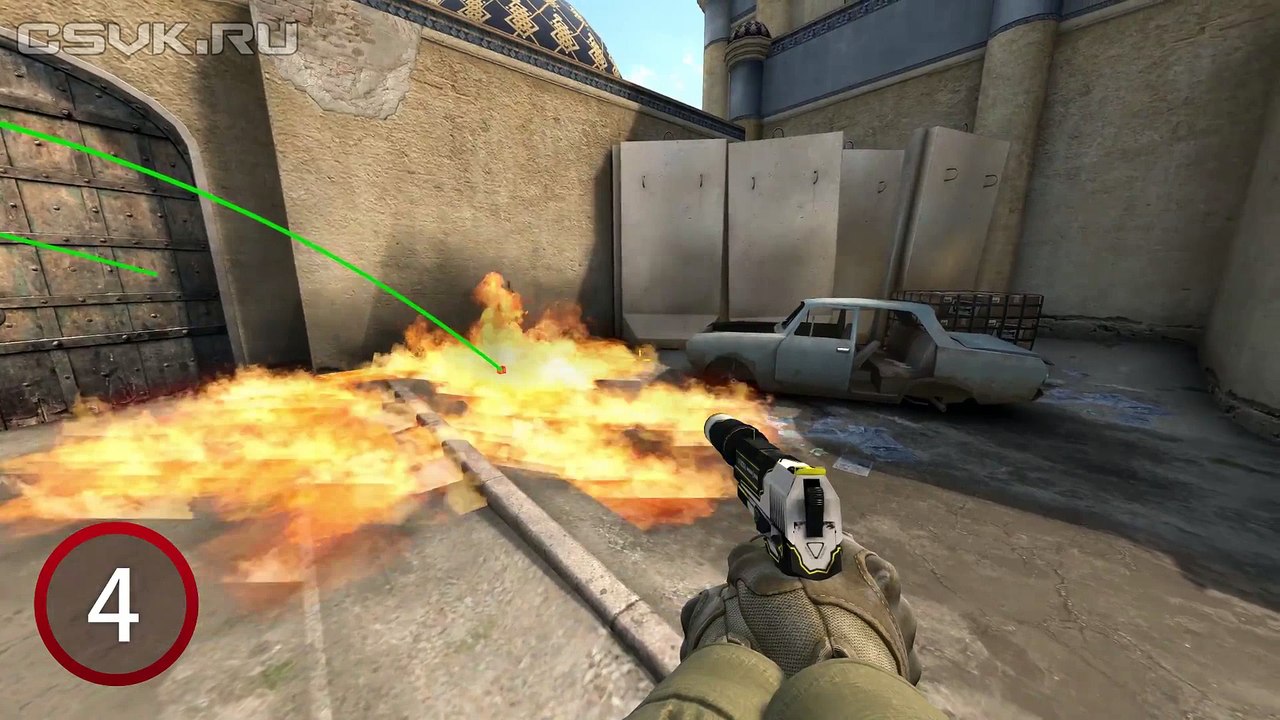 Top 10 Molotovs on Dust 2 #CSGO