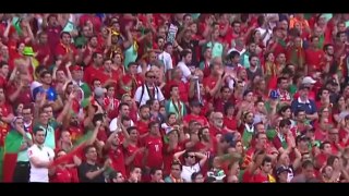 Cristiano Ronaldo injury vs France (EURO 2016) 10-07-2016